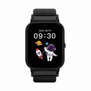 GARETT Smartwatch Kids Tech 4G Black velcro Inteligentné hodinky vyobraziť