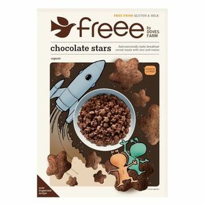 FREEE Čokoládové hviezdičky bez lepku BIO 300 g vyobraziť
