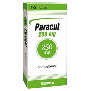PARACUT 250 mg tablety 10 ks vyobraziť
