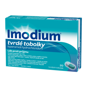 Imodium 2 mg tvrdé kapsuly, 20 ks vyobraziť