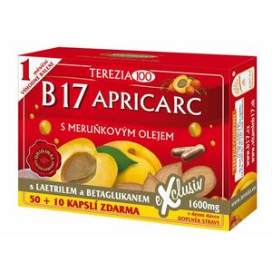 Terezia B17 Apricarc s marhuľovým olejom 60 kapsúl vyobraziť