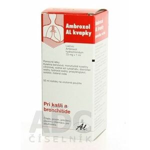 Ambroxol AL kvapky 50 ml vyobraziť