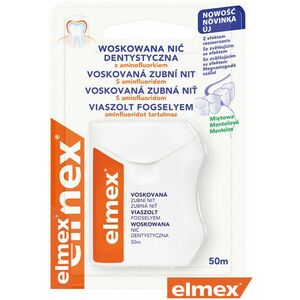 Elmex Dentálna niť voskovaná 50 m vyobraziť