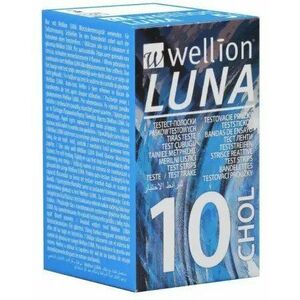 Wellion LUNA CHOL testovacie prúžky k prístroju LUNA 10 ks vyobraziť