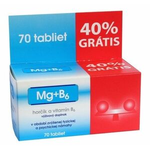 NP Pharma MG + B6 40 % grátis 70 tabliet vyobraziť