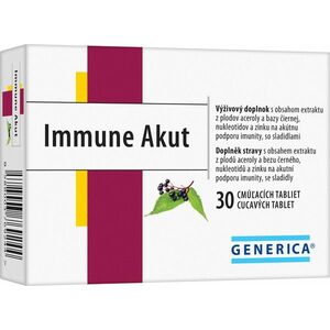 Generica Immune akut cmúľacie tablety vyobraziť