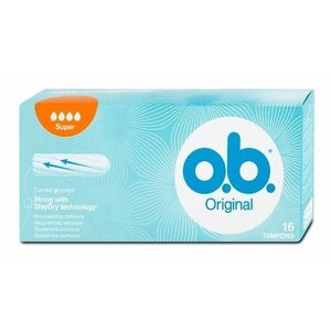 O.b. Original Super Hygienické tampóny 16 ks vyobraziť