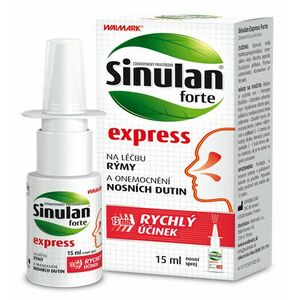 Sinulan forte express nosový sprej 15 ml vyobraziť