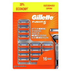 Gillette Fusion Náhradné hlavice vyobraziť