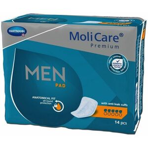 MoliCare Premium Men pad 5 kvapiek inkontinenčné vložky pre mužov 14 ks vyobraziť