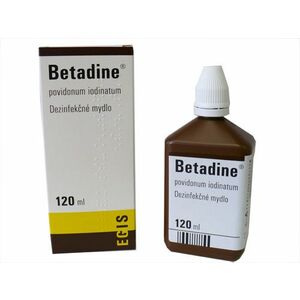 Betadine Dezinfekčné mydlo 120 ml vyobraziť