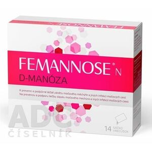 Femannose ® N D-manoza 14 vrecúšok vyobraziť