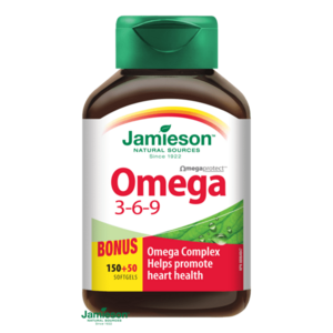 Jamieson Omega 3-6-9 200 kapsúl vyobraziť