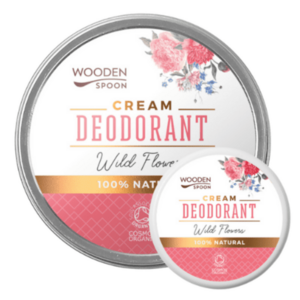 Wooden Spoon Prírodný krémový deodorant Wild flowers 60 ml vyobraziť