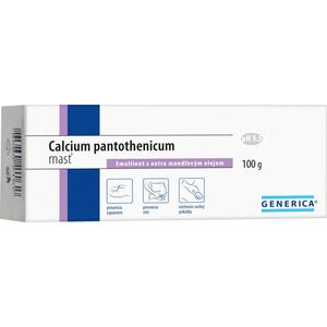 Generica Calcium pantothenicum masť Emollient s extra mandľovým olejom, 1 x 100 g vyobraziť
