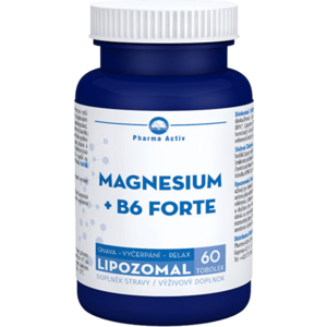 Pharma Activ LIPOZOMAL MAGNESIUM + B6 FORTE 60 kapsúl vyobraziť