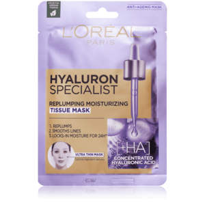 L'Oréal Paris Hyaluron Specialist vyplňujúca hydratačná textilná maska 28 g vyobraziť