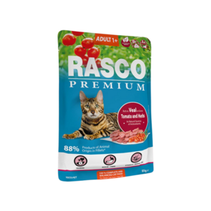 Rasco Kapsička Premium Cat Pouch Sterilized, Duck, Cranberries 85 g vyobraziť