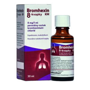 Bromhexin 8-kvapky KM 30 ml vyobraziť