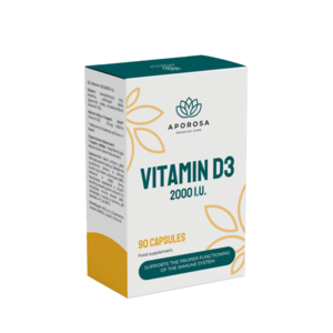 Aporosa Vitamin D3 2000 I.U. 90 ks vyobraziť