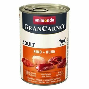 Animonda Konzerva Gran Carno hovädzie + kura 400 g vyobraziť