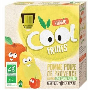 Vitabio ovocné BIO kapsičky Cool Fruits jablko, hruška a acerola 4 x 90 g vyobraziť