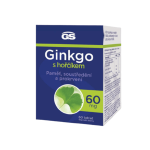 GS GS Ginkgo 60 mg s horčíkom, 60 tabliet 60 tabliet vyobraziť