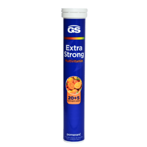GS Extra Strong Multivitamin pomaranč 20+5 šumivých tabliet vyobraziť