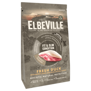 Elbeville Granuly Senior Mini Fresh Duck - Fit and Slim Condition 1.4 kg vyobraziť