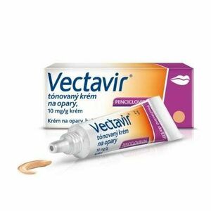 Vectavir tónovaný krém na opary 2 g vyobraziť