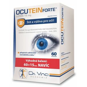 Ocutein FORTE Luteín 15 mg - DA VINCI 75 kapsúl vyobraziť