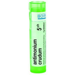 Boiron Antimonium Crudum CH5 granule 4 g vyobraziť