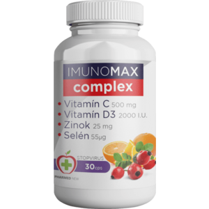 Imunomax complex (C+D3+Zinok+Selén) 30 kapsúl vyobraziť