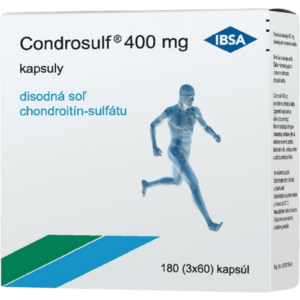 Condrosulf na dlhodobú liečbu choroby kĺbov, 400 mg vyobraziť