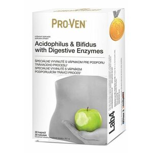 Pro-Ven Acidophilus & Bifidus with Digestive Enzymes 30 kapsúl vyobraziť