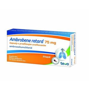 Ambrobene RETARD 75 mg cps plg 20 kapsúl vyobraziť