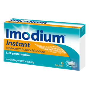 Imodium Instant 2 mg orodispergovateľné tablety, 6 tabliet vyobraziť