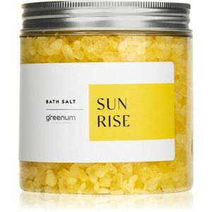Greenum Sunrise soľ do kúpeľa 600 g vyobraziť