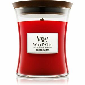 Woodwick Pomegranate vonná sviečka s dreveným knotom 275 g vyobraziť