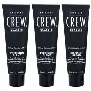 American Crew Classic Precision Blend farba na vlasy pre šedivé vlasy odtieň 7-8 Light 3x40 ml vyobraziť