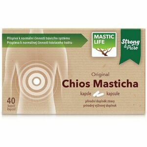 Masticlife Chios Masticha kapsuly na podporu trávenia 40 cps vyobraziť