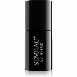 Semilac UV Hybrid Black & White gélový lak na nechty odtieň 091 Glitter Milk 7 ml vyobraziť