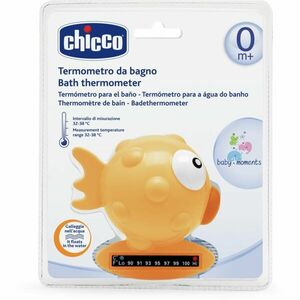 Chicco Baby Moments teplomer do kúpeľa Orange 1 ks vyobraziť