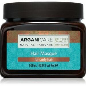 Arganicare Argan Oil & Shea Butter Hair Masque hydratačná a vyživujúca maska pre kučeravé vlasy 500 ml vyobraziť