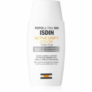 ISDIN Foto Ultra 100 Active Unify ochranný tónovací krém proti pigmentovým škvrnám SPF 50+ 50 ml vyobraziť