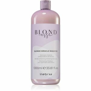 Inebrya BLONDesse Blonde Miracle Shampoo čiastiaci detoxikačný šampón pre blond vlasy 1000 ml vyobraziť