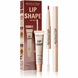 Makeup Revolution Lip Shape Kit sada na pery odtieň Warm Nude 1 ks vyobraziť