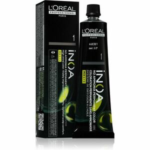 L’Oréal Professionnel Inoa permanentná farba na vlasy bez amoniaku odtieň 1 60 ml vyobraziť