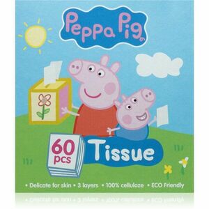 Peppa Pig Tissue Box papierové vreckovky 60 ks vyobraziť