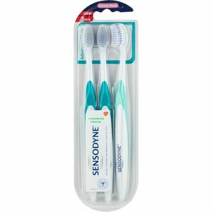 Sensodyne Advanced Clean zubná kefka extra soft pre citlivé zuby 3 ks vyobraziť